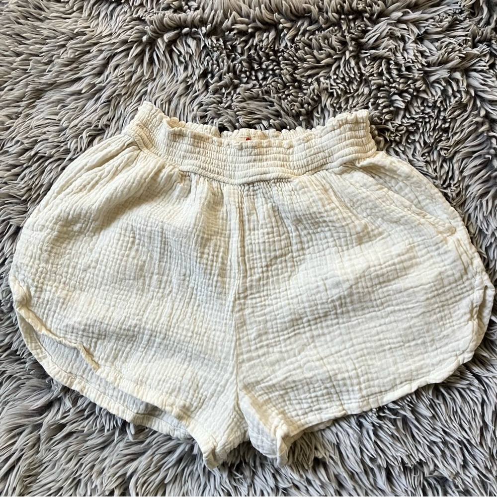 Marine Layer - Medium- Shorts 💯 COTTON White Corinne